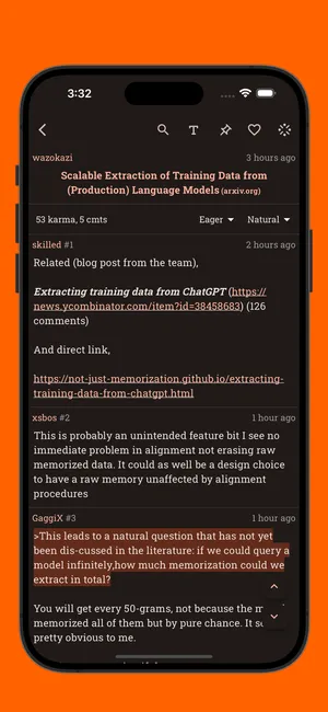 Hacki for Hacker News